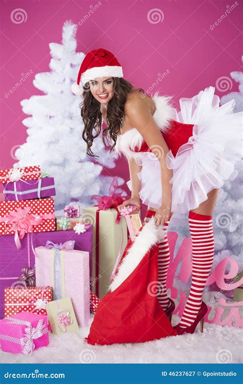sweet santa claus stock image image of holiday enjoyment 46237627