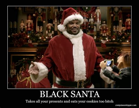 Compulsory Diversity News Black Santa