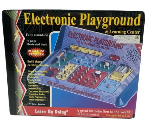 Vintage Electronic Playground And Learning Center 50 Exciting Projects Elenco Ep 4295 Picclick