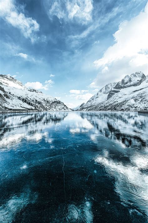 Frozen Lake Ii Frozen Lake Lake Photography Iphone Wallpaper