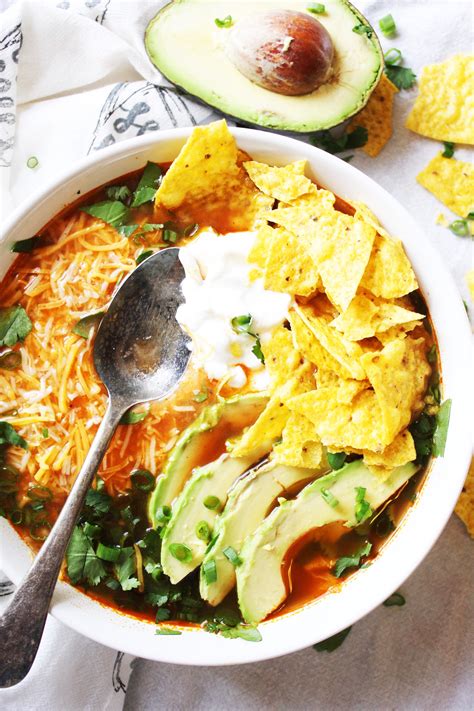 When i see chicken tortilla soup on a restaurant menu, i get excited. Chicken Tortilla Soup