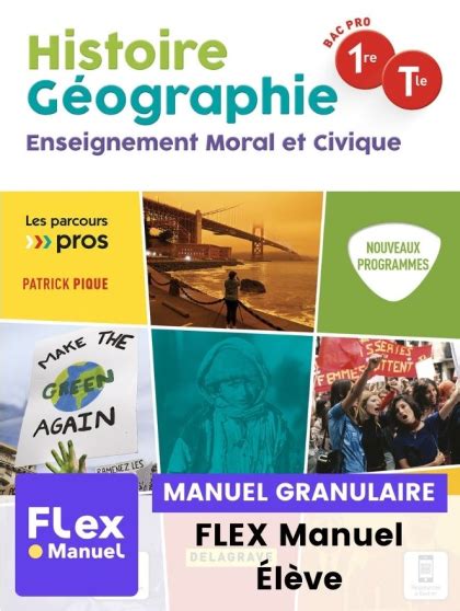 Histoire Géographie Emc 1re Tle Bac Pro Ed Num 2021 Pochette