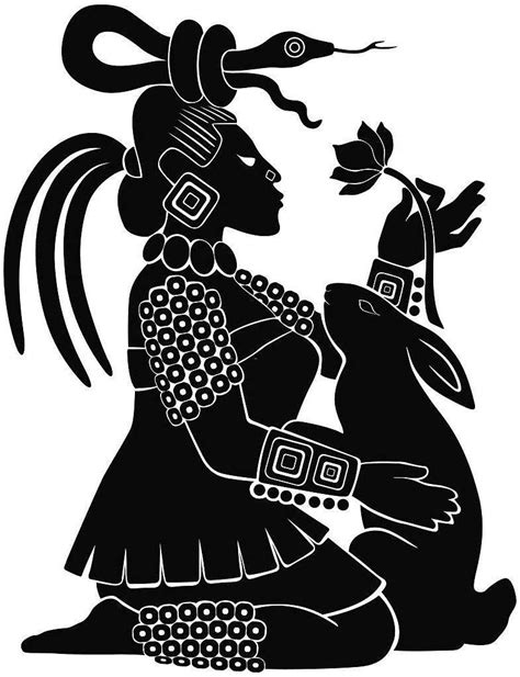 Ixchel Mayan Goddess Spanish Academy Antiguena