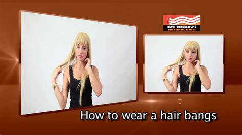How To Have Bangs Without To Cut Your Hair Youtube
