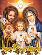 Sagrada Família de Nazaré: Jesus, Maria e José | Acólitos da Paróquia ...