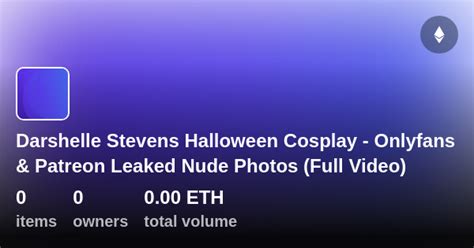 Darshelle Stevens Halloween Cosplay Onlyfans And Patreon Leaked Nude Photos Full Video
