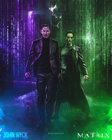 The Matrix Vs John Wick Keanu Reeves Keanu Reeves John Wick John Wick