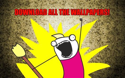 Yellow Text Funny Meme Scream Wallpapers Hd Desktop