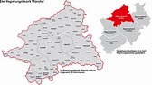 Karte Münsterland | Karte
