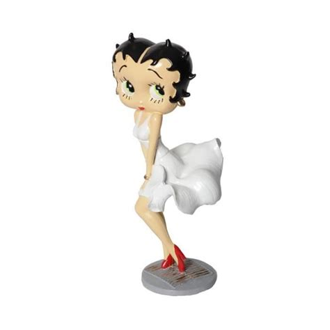 Statue Betty Boop Marilyn Monroe En Résine 36 Cm Cdiscount Maison