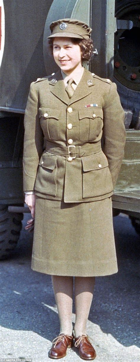 Princess Elizabeth During Wwii Destined To Become Queen Of England Her Favourite Quote Is One