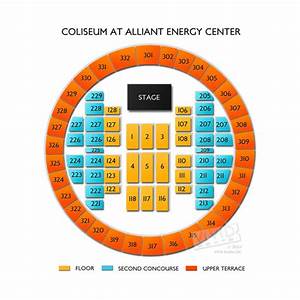 Coliseum At Alliant Energy Center Seating Chart Vivid Seats