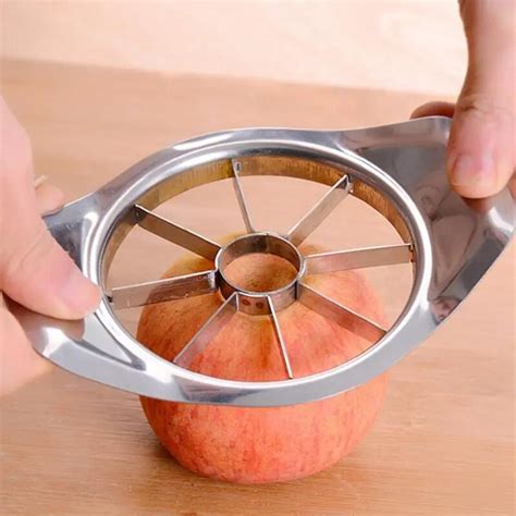 Stainless Steel Apple Slicer Vegetable Fruit Pear Apple Cutter Slicer