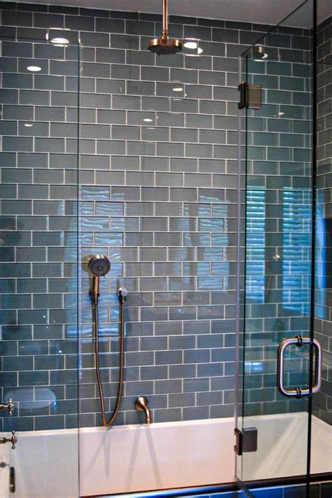Best Modern Bathroom Subway Tile Shower Walls Designs Page 9