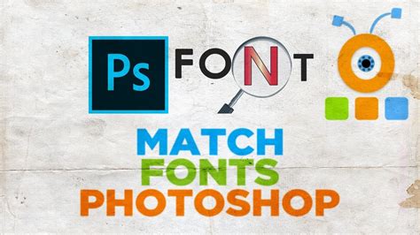 How To Match Fonts In Photoshop Youtube