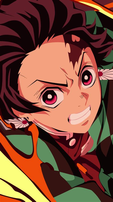 2160x3840 Tanjiro Kamado Cool Art Demon Slayer Sony Xperia Xxzz5