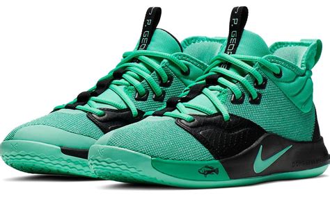 Sneaker Release: Nike Pg 3 “Green/Black” Kids Basketball Shoe