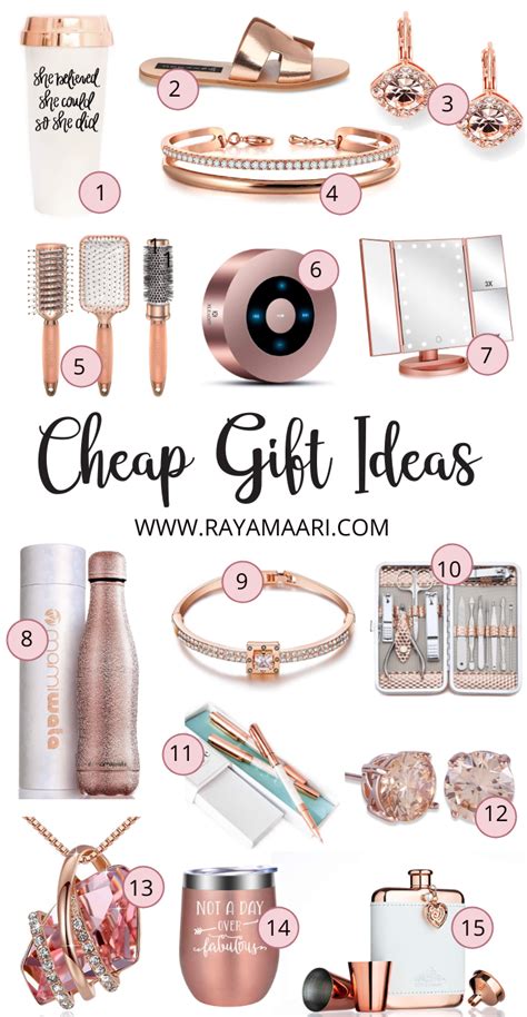 60 Cheap And Affordable Christmas T Ideas For Her Affordable