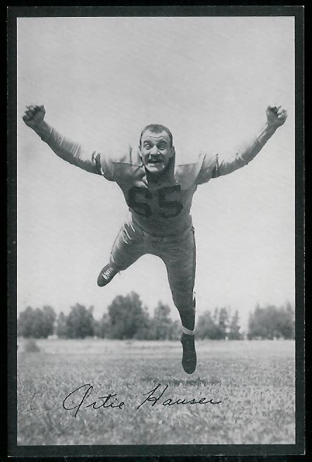 1954 Rams Team Issue Art Hauser Vintage Football Card Gallery