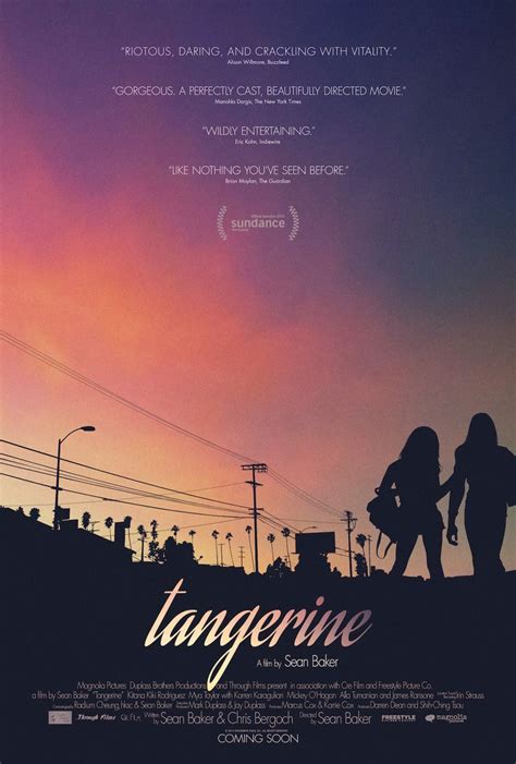 Exclusive Sean Baker S Sundance Smash Tangerine Gets A Gorgeous Retro Poster Indie Movie