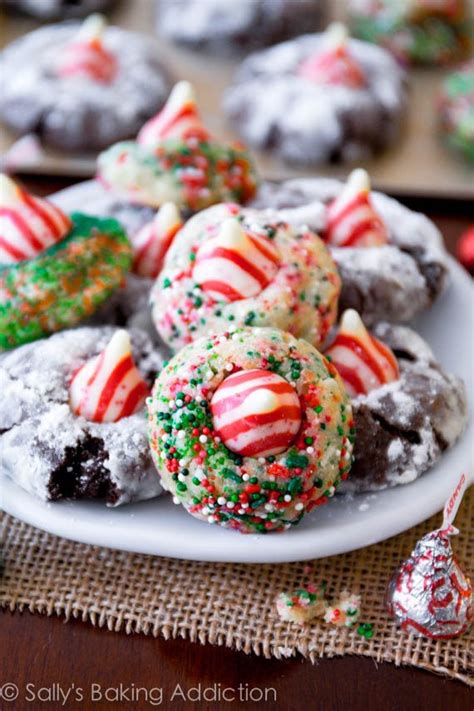 Delight your family and friends this season with these fun christmas cookies i call santa's swirl sugar cookies! 21 Of the Best Ideas for Hershey Kisses Christmas Cookies ...
