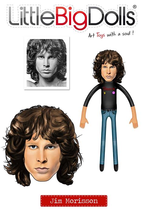 Jim Morrison Design Doll 18 Inch Doll Toy Maker