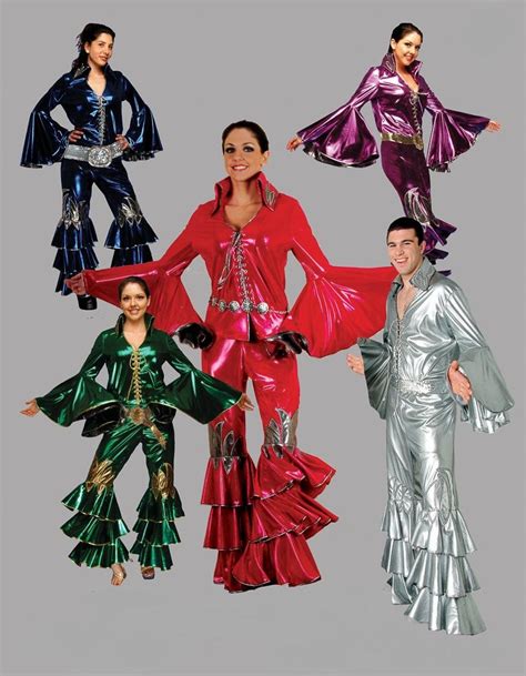 Smiffys disco man costume, all in one. ABBA Style Mamma Mia Disco Costumes. Click the image to go ...