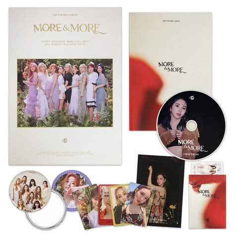 Twice 9th Mini Album More And More Cd Photobook Postcard Coaster