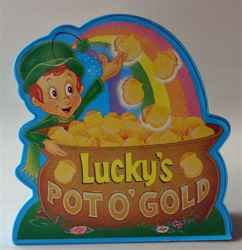 The notre dame leprechaun is the official mascot of the fighting irish sports teams at the university of notre dame; Lucky Charms Luckys Pot O'Gold Bank Original Vintage 5" General Mills Leprechuan | eBay
