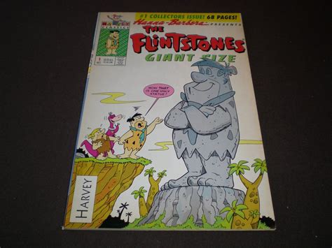 Flintstones Giant Size 1 1992 Harvey Classics Fg1 Vintage Comic