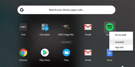 If the google chrome icon is among the list of pending updates. New Chromium change makes it easier to uninstall Chrome OS ...