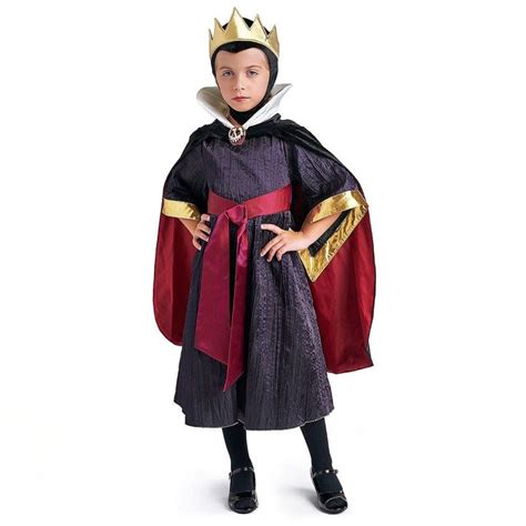 New Disney Store Snow White Evil Queen Villian Dress Up Halloween