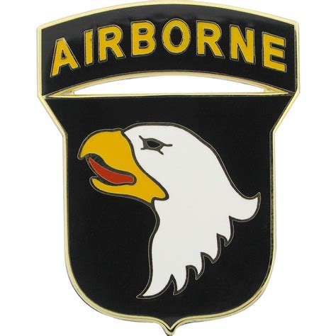 Army Csib 101st Airborne Division Insignia Divisions Military