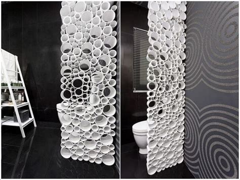 5 You Can Make A Wonderful Partition With Pvc Pipes Too Bathroom