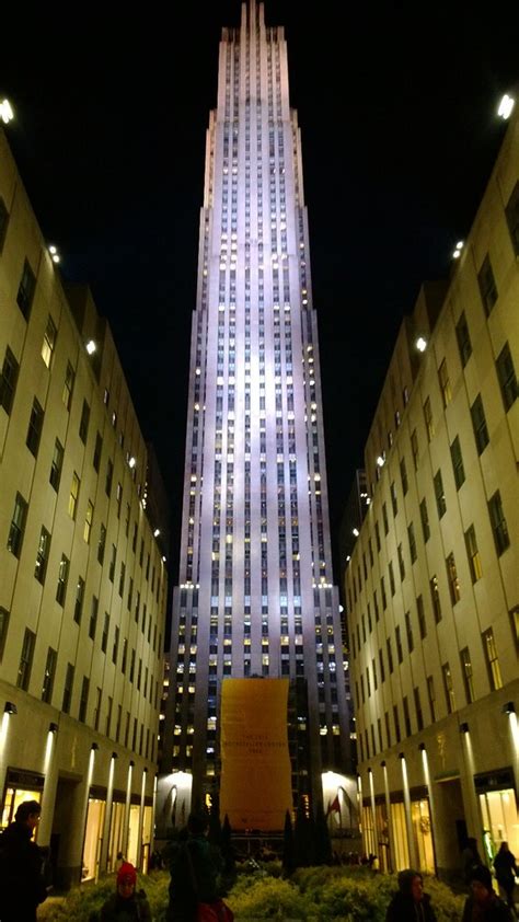Rockefeller Center Ge Building At Night Manhattan Flickr