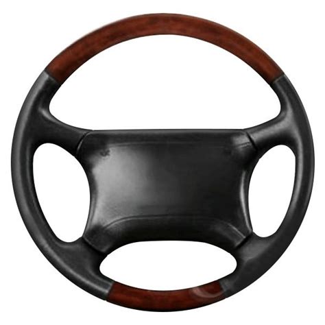 Bandi® Aw1014l002 Da2 Premium Design Black Leather Steering Wheel With