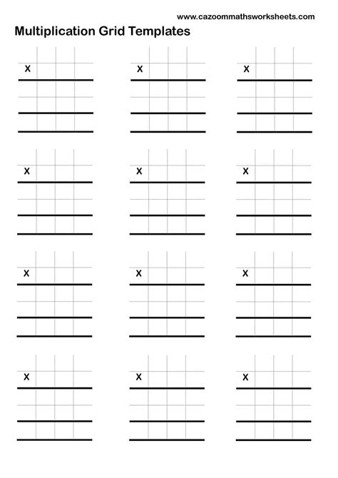 Multiplication Fill In The Blank Worksheet | Times Tables Worksheets