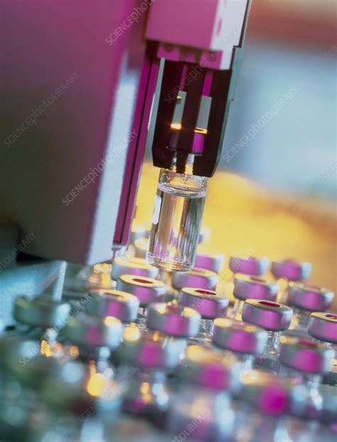 Sample For Gas Chromatography Mass Spectrometry Stock Image T875