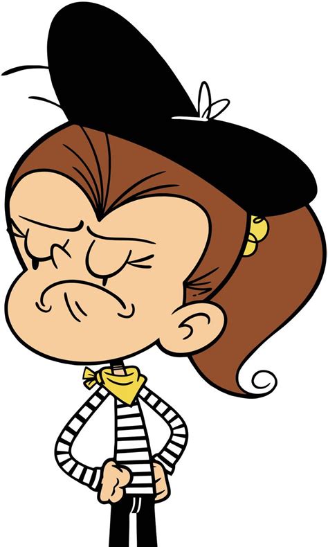 Luan Is Good At Acting Like A Mime Loud House Characters Cartoon