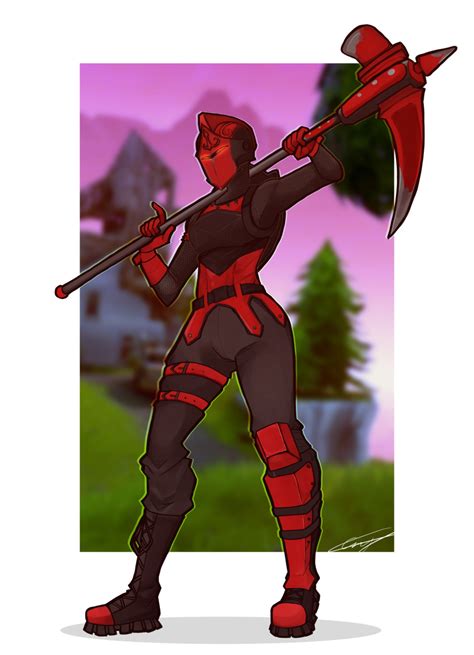 Red Knight By Caseykeshui On Deviantart Fortnite In 2019 Red Red