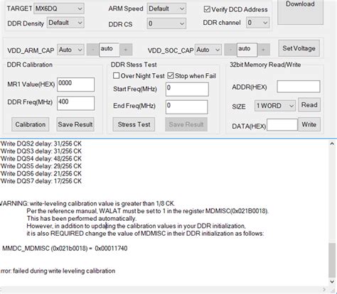 Imx6 Ddr3 Calibration Failure Nxp Community