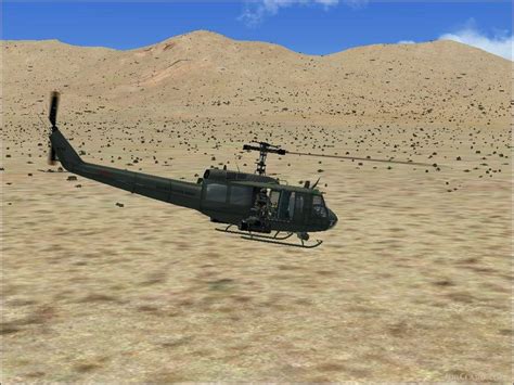 Fsx Uh 1 Huey Adapted Helicopter