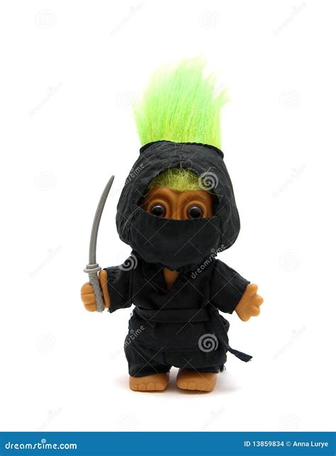 A Troll Ninja Stock Photo Image Of Luck Object Background 13859834