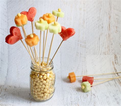 Edible arrangements are made from fresh fruits only: Fruit and Kix Flower Bouquet for Mom · Kix Cereal