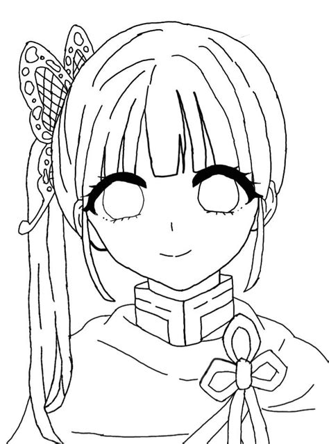 Kanao Demon Slayer Coloring Page Free Printable Coloring Pages
