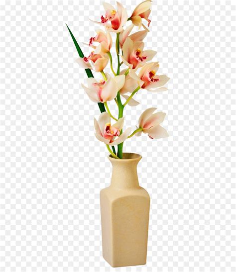 Vas Bunga Seni Dekoratif Gambar Png