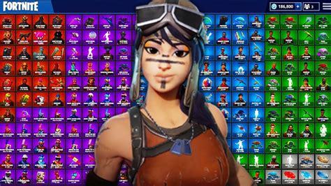 The Best Fortnite Skin Collection Ever Season 1 7 Locker Youtube