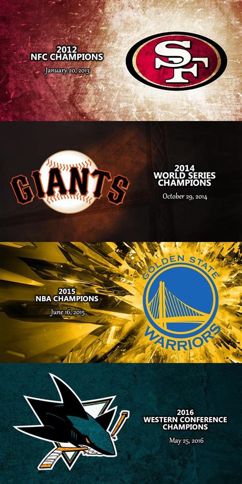Bay Area Teams Have Reached The Finals Of All Four Major Sports Leagues