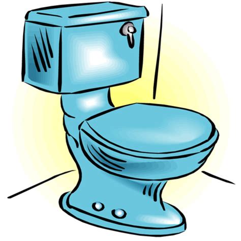 Flush Toilet Sign Clip Art