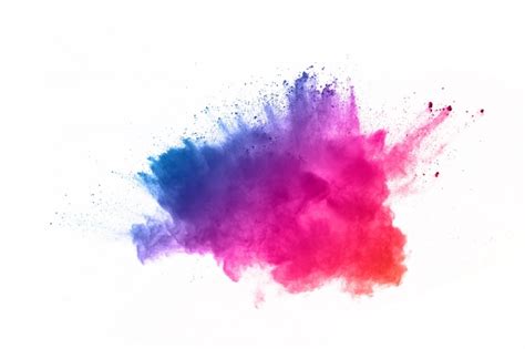 Premium Photo Abstract Powder Splatted Background Colorful Powder